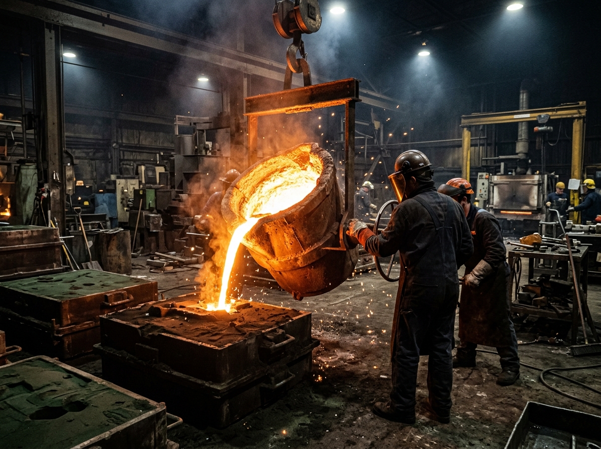 Casting foundry at Rawmart