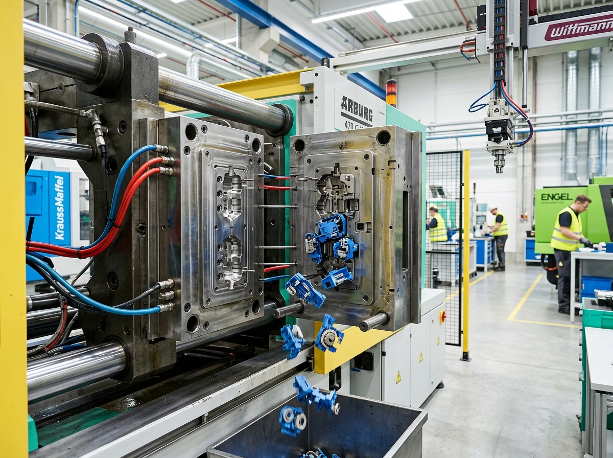 Injection molding at Rawmart