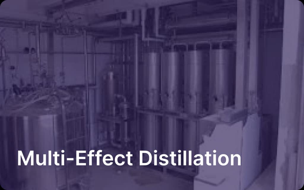 Multi-Effect Distillation
